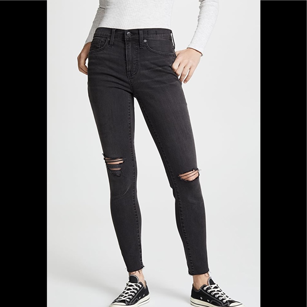 Madewell high waisted skinny jeans